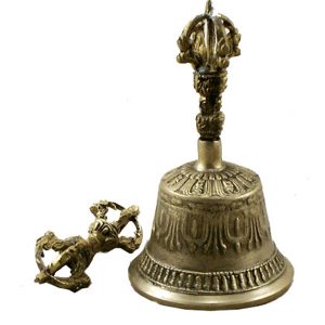 Large Tibetan Bell & Dorje