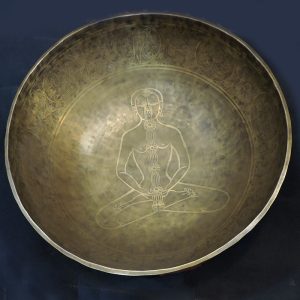Handmade Simple Buddha Carving Singing Bowl