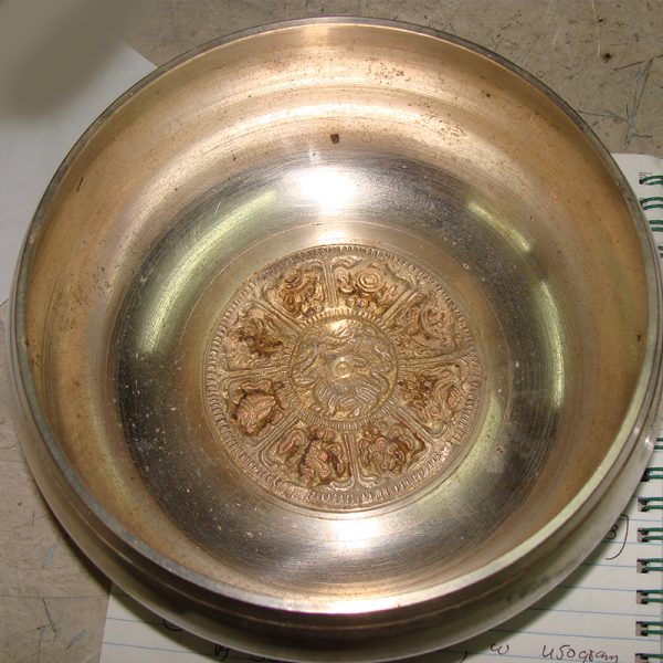 Embossing Tibetan Singing Bowls