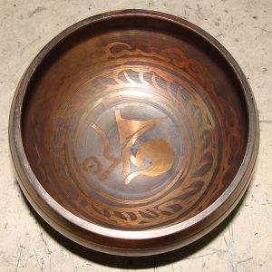 Etching Tibetan Singing Bowls