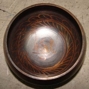 Etching Tibetan Singing Bowls