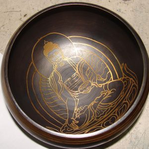 Etching Tibetan Singing Bowls