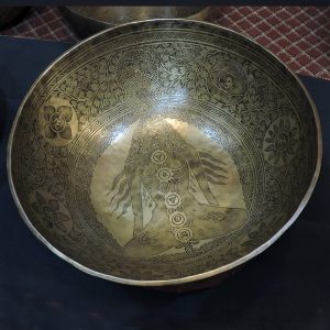 Handmade Special Carving Singing Bowl
