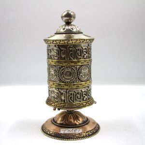 Handmade Tibetan Table Prayer Wheels