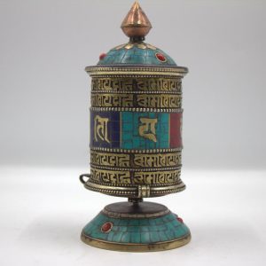 Handmade Tibetan Table Prayer Wheels