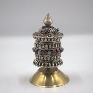 Handmade Tibetan Table Prayer Wheels