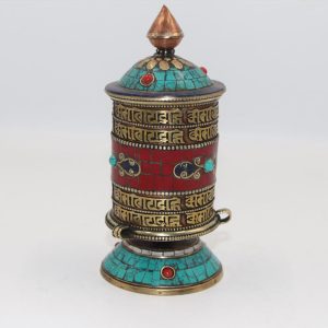 Handmade Tibetan Table Prayer Wheels