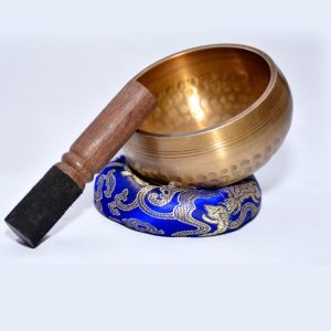Hammer Tibetan Singing Bowl with Cushion and Stick