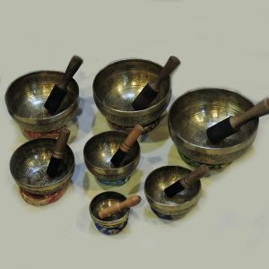 Seven Chakra Antic Singing Bowl
