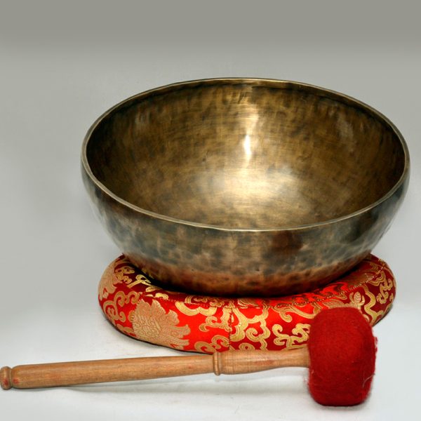 Tibetan Antique Tiger Singing Bowl