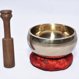 Brass Machine Made Singing Bowl (Plain)