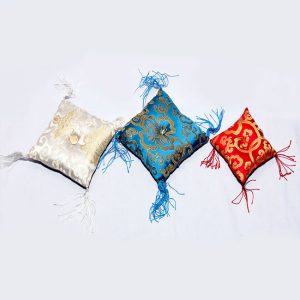 Tibetan Singing Bowl Square Cushion 10 Cm