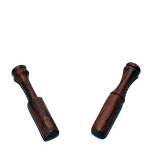 Tibetan Singing Bowl Plain Black Mallet 5 Inch
