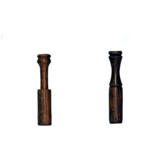 Tibetan Singing Bowl Plain Black Mallet 7 Inch