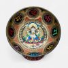 Full Thangka Painting Lord Ganesh Tibetan Singing Bowl – Handmade in Nepal