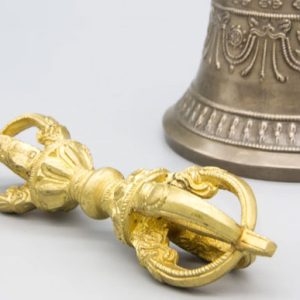 Color Tibetan Bell & Dorje