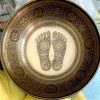 Buddha Foot Carved Handmade Tibetan Singing Bowl