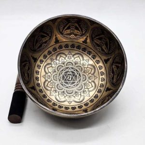 Mantra Tibetan Singing Bowl Chakra Set: Handmade in Nepal