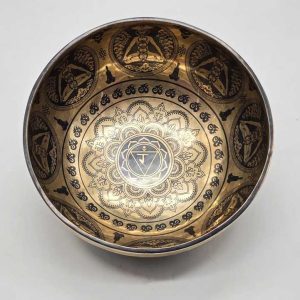 Mantra Tibetan Singing Bowl Chakra Set: Handmade in Nepal