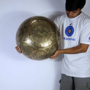 Extra Large Foot Singing Bowl Deep Vibration Healing Bowls for Chakra Balancing Sound Healing Buddha Foot Bowl Vibration Therapy Bowl