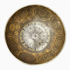 47 CM Handcrafted Flower Design Singing Bowl – Powerful Sound Therapy Instrument