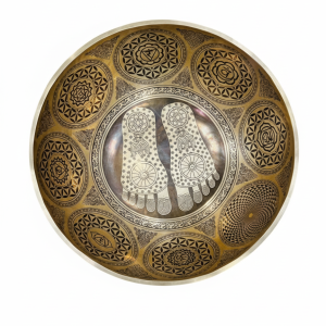Handmade 55 CM Buddha Foot Tibetan Singing Bowl – Deep Sound Healing & Chakra Balancing | Bulk Wholesale