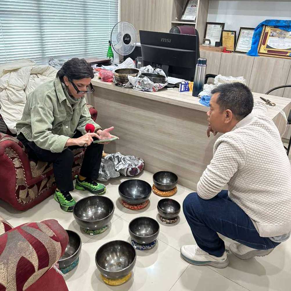 Handmade Singing Bowl Wholesale Office