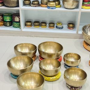 Tibetan Singing Bowl Set – 7 Chakra Handmade Meditation Bowls from Nepal