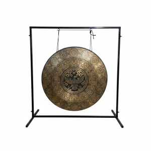 Large 100CM Himalayan Gong – Hand Hammered Meditation Gong from Nepal