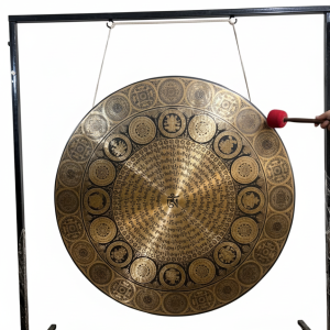 Handmade Tibetan Gong for Meditation Center 100 Cm