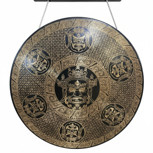 60 CM Tibetan Sound Therapy Healing Gong – Handmade Himalayan Instrument