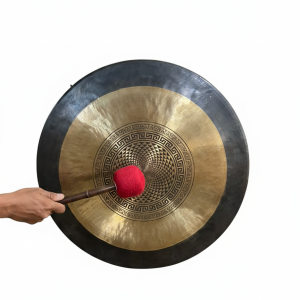 60 CM Handmade Tibetan Gong – Authentic Himalayan Sound Healing Gong