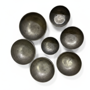 Antique Seven Chakra Handmade Singing Bowl Set for Meditation