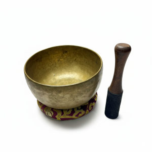 Vintage Old Antique Handmade Singing Bowl Made in Nepal – Meditation & Yoga Sound Bowl