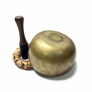 Vintage Old Antique Handmade Singing Bowl Made in Nepal – Meditation & Yoga Sound Bowl