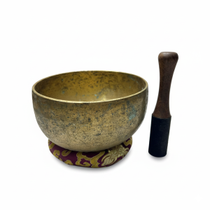 Traditional Old Antique Tibetan Singing Bowl Handmade in Nepal by Skilled Artisans