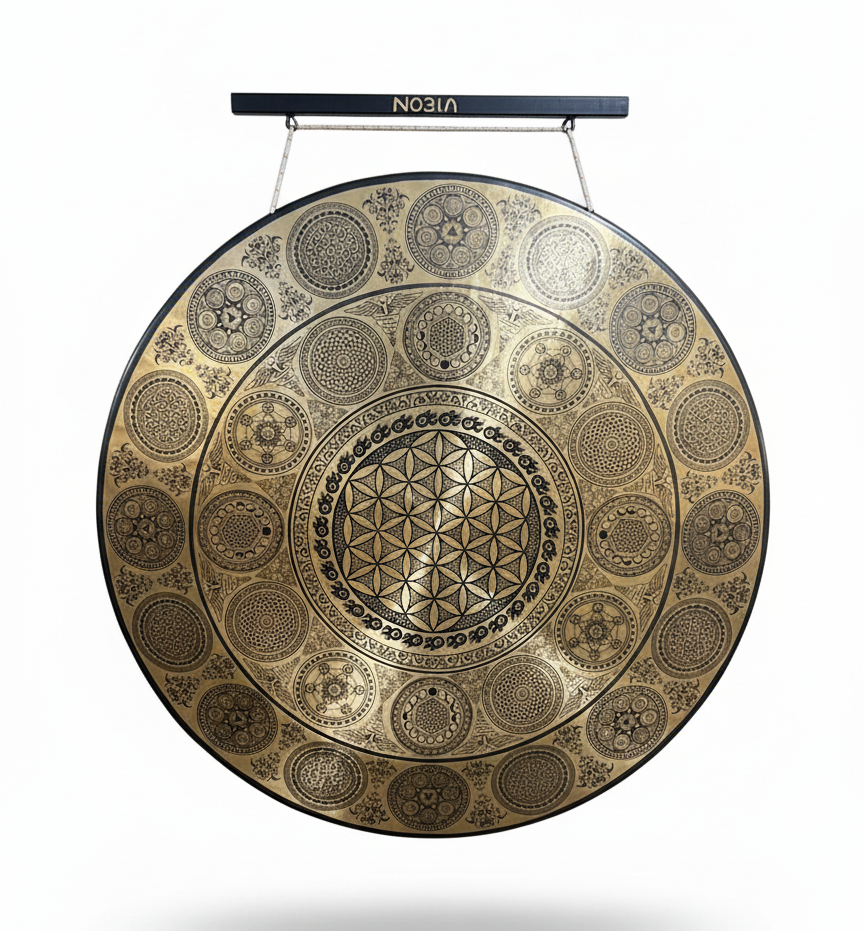 Handmade Yoga Gong Made in Nepal (4) Handmade Yoga Gong Made in Nepal