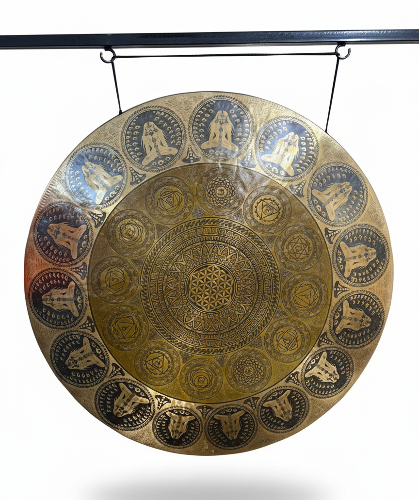 Handmade Meditation Gong Made in Nepal Handmade Meditation Gong Made in Nepal