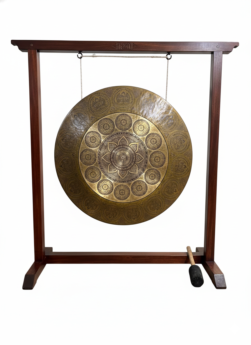 Handmade Yoga Gong Made in Nepal Handmade Yoga Gong Made in Nepal