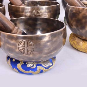 Full Moon Tibetan Singing Bowl Set of 7 – Chakra Note Tuned Sound Healing Meditation