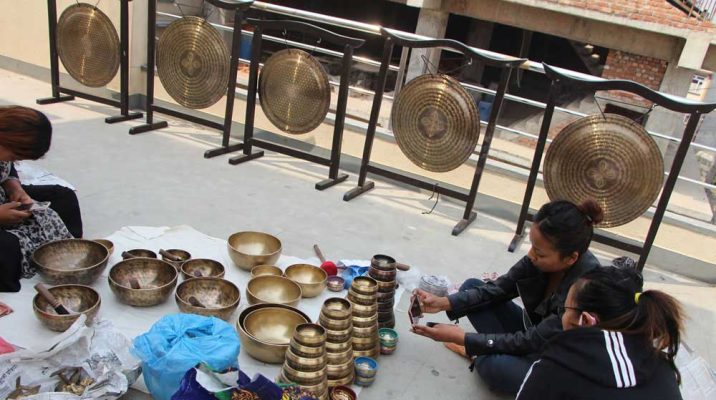 Handmade Meditation Gong from Nepal