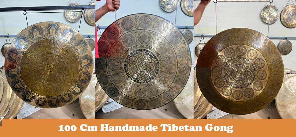 80 Cm Tibetan Gong Made in Nepal
