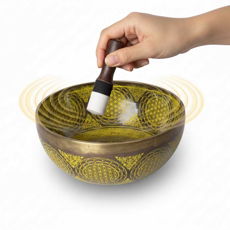Seven Metal Color Handmade Singing Bowl Seven Metal Color Handmade Singing Bowl