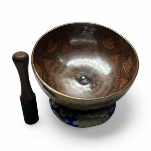 Colorful Seven Metal Tibetan Singing Bowl – Made in Nepal