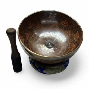 Colorful Seven Metal Tibetan Singing Bowl – Made in Nepal
