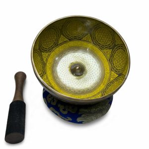 Tibetan Seven Metal Singing Bowl for Meditation and Yoga
