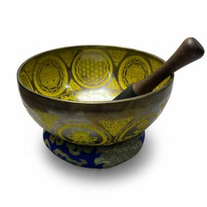Tibetan Seven Metal Singing Bowl for Meditation and Yoga