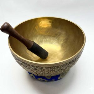 Special Laser Print Handmade Singing Bowl – Made in Nepal