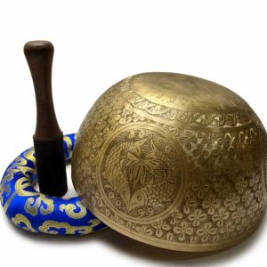Special Laser Print Handmade Singing Bowl – Made in Nepal
