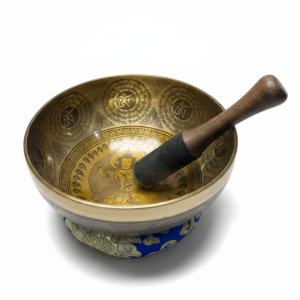 Meditation Special Laser Print Handmade Singing Bowl 15 -16 Cm